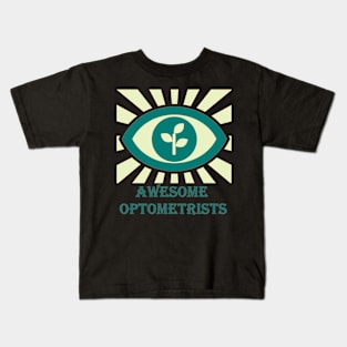 awesome optometrist Kids T-Shirt